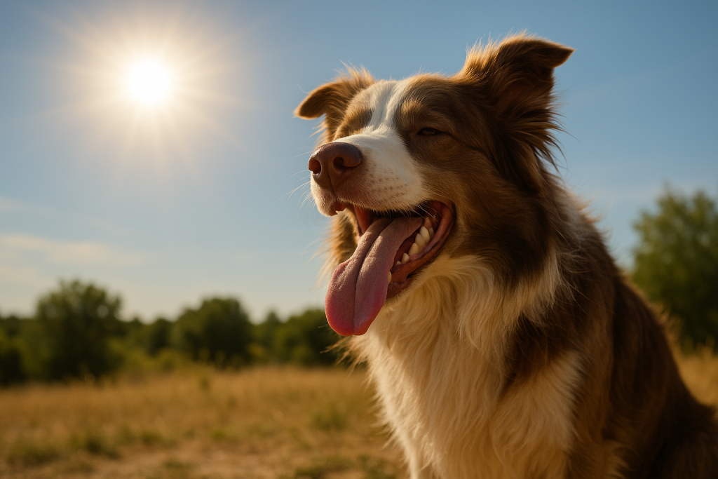 Comment savoir si mon chien a trop chaud en été ?